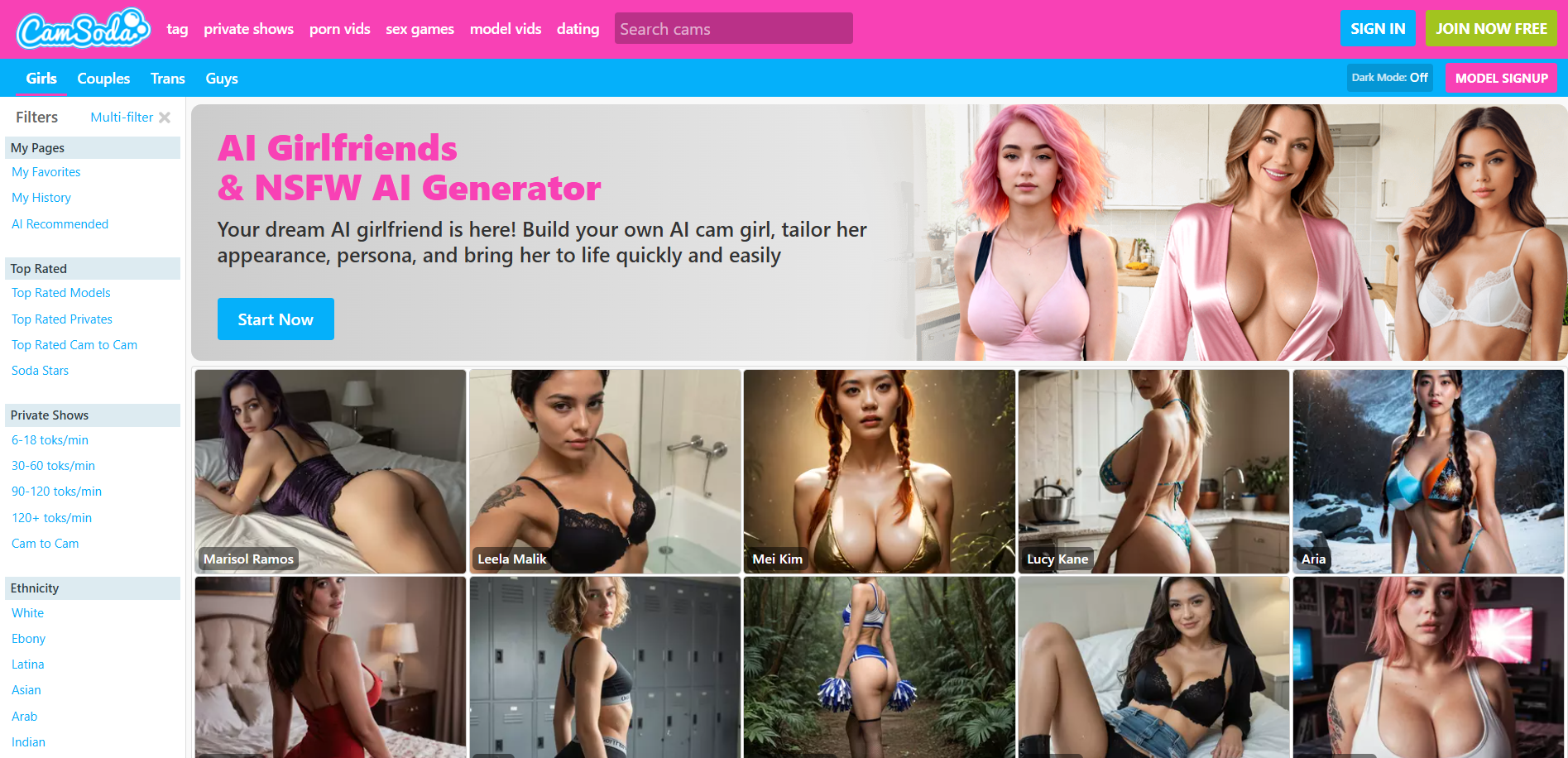 CamSoda AI