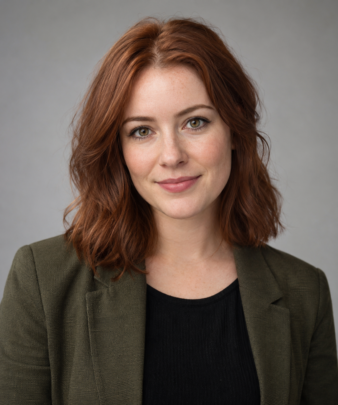 Portrait of Maya Reed, fictional Content Researcher